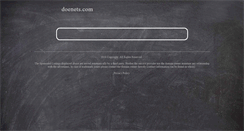 Desktop Screenshot of doenets.com